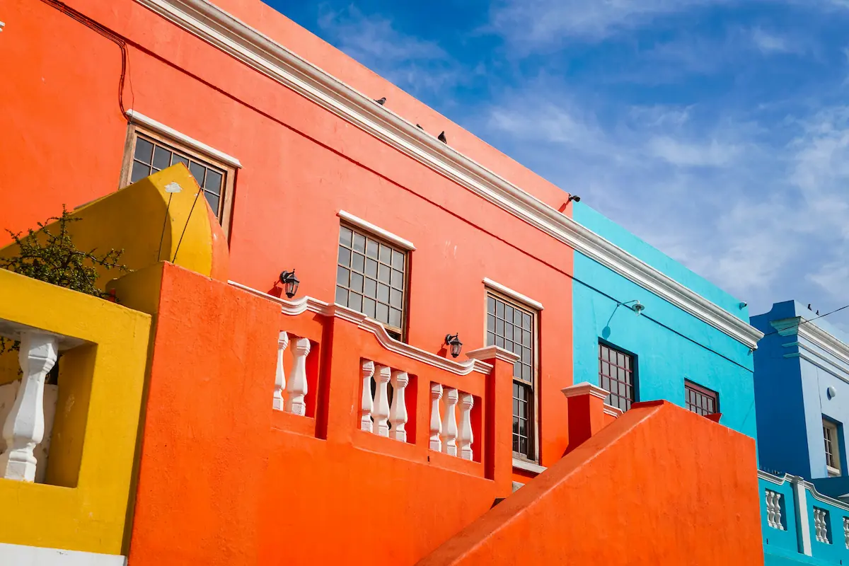 Bo-Kaap colourful houses